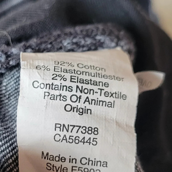 Madewell Cruiser Straight High Waisted Rise  Denim Jeans Vintage Faded Grey Wash - Picture 9 of 13